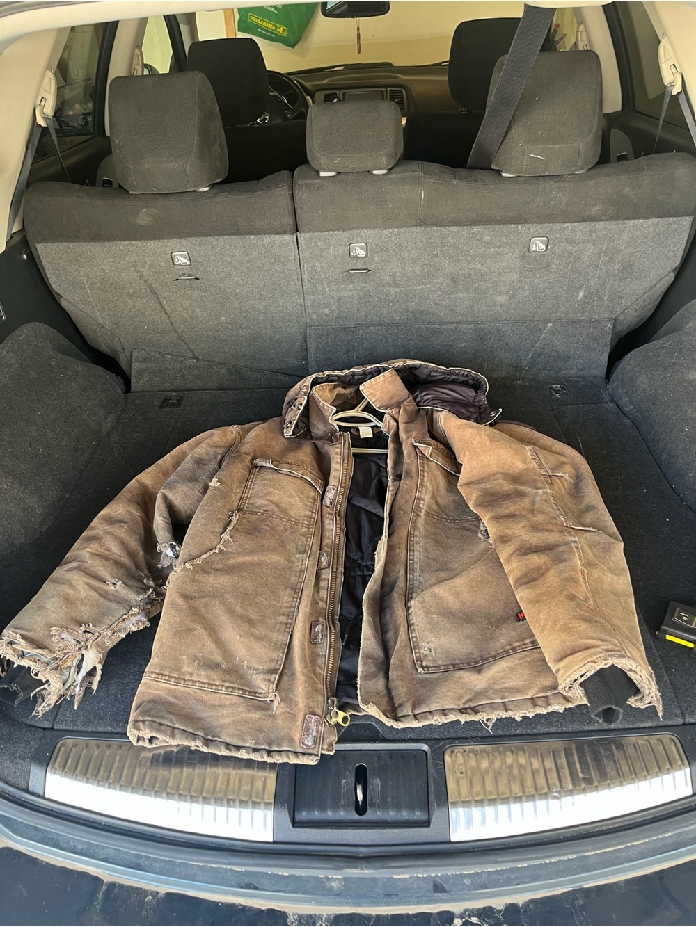 Men's Brown Insulated tough duck Field Jacket